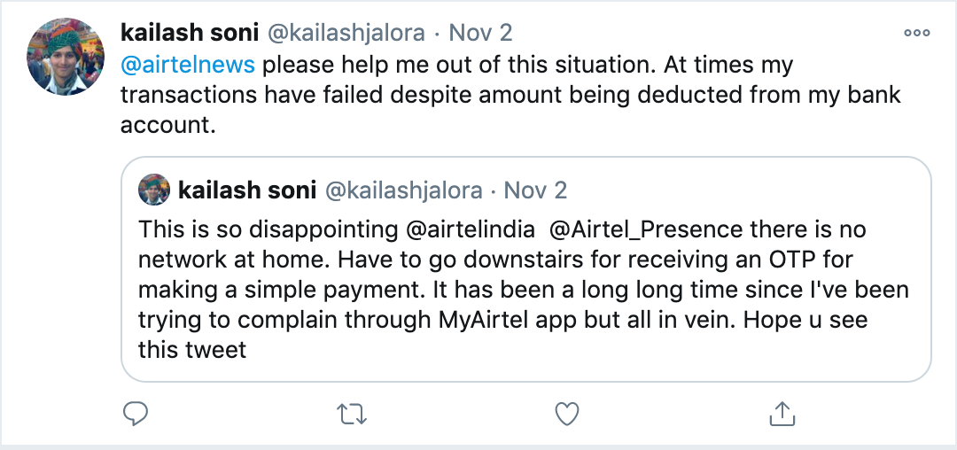 airtel-tweet-covid-network