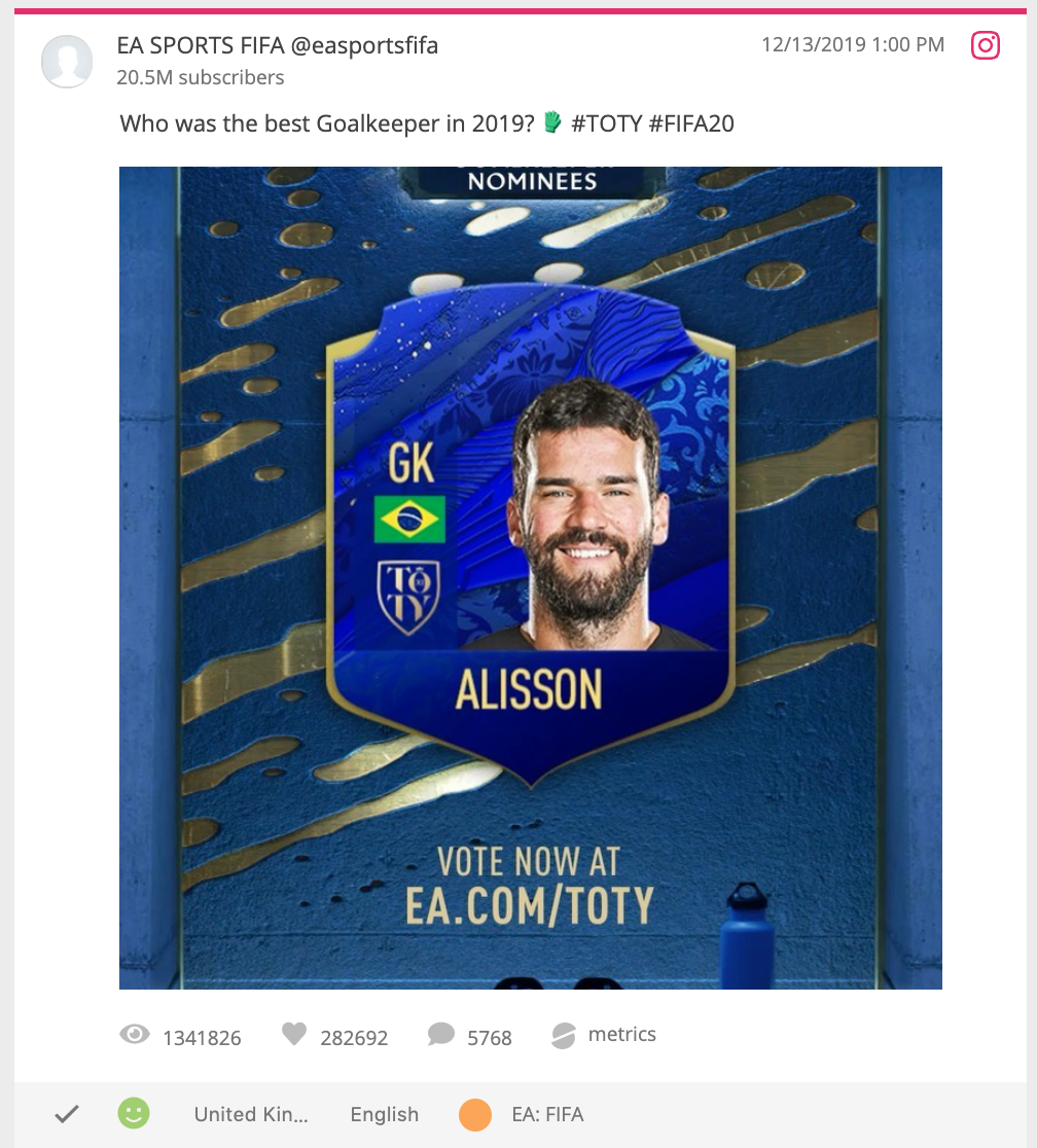 competitor-research-fifa-gaming-mention