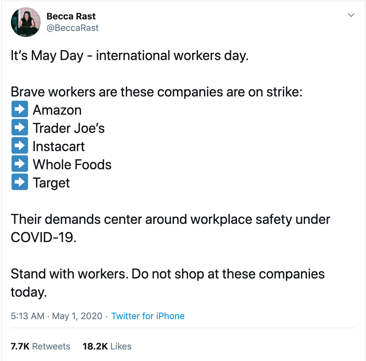 covid-grocery-strike-mention