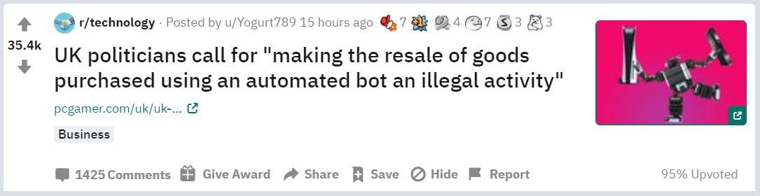 Reddit-Upvote
