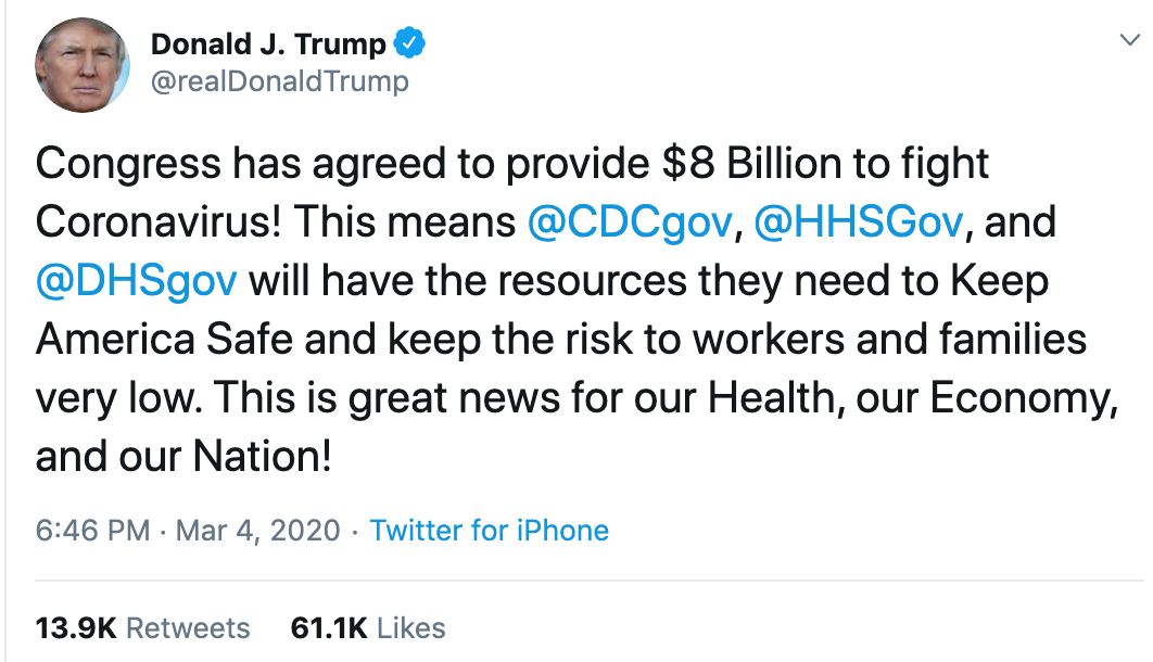 trump-tweet-coronavirus-influencer